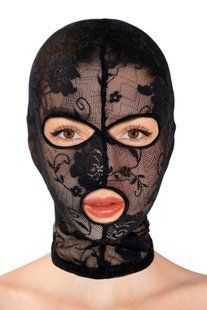 Капюшон для БДСМ Fetish Tentation Patterned fishnet hood SX1373 фото