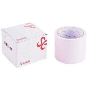 Скотч для бондажу LOCKINK SEVANDA Electrostatic Tape - Pink Tape, 16 м SX0891 фото