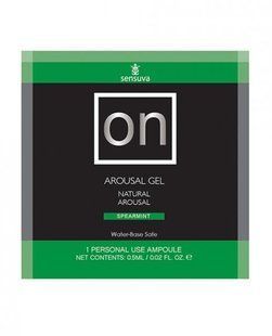 Пробник збуджувального гелю Sensuva &mdash; ON Arousal Gel for Her Spearmint (6 мл) SO7845 фото