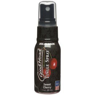 Спрей для мінету Doc Johnson GoodHead Tingle Spray - Sweet Cherry (29 мл) зі стимулювальним ефектом SO3494 фото