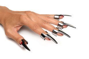 Набір кілець з кігтями Master Series Five-Piece Sensation Claw Rings - Silver SX1191 фото