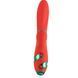 Вібратор-кролик з флогером LOCKINK SEVANDA Whip Vibrating Massage Wand - Red & Green SX0903 фото 4