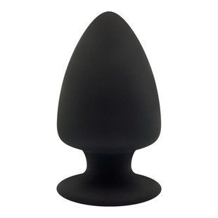 Анальна пробка SilexD (Model 1 size L), двошарова, силікон+Silexpan, діаметр 7,5 см SO2864 фото