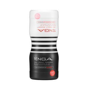 Мастурбатор Tenga Dual Sensation Cup EXTREMES, двосторонній, 2в1 &mdash; ніжна та жорстка стимуляція SO7044 фото