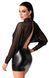 Сукня Noir Handmade F348 Powerwetlook and tulle dress - XL SX2092 фото 3