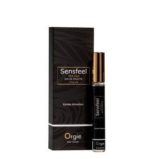 Чоловічі парфуми з феромонами Orgie &ndash; Sensfeel for Man Travel Size (10 мл), цитрусово-деревний аромат SX1538 фото