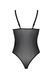 Боді Passion KERRIA BODY black, S/M, з високими вирізами та верхом балконет SX0486 фото 4
