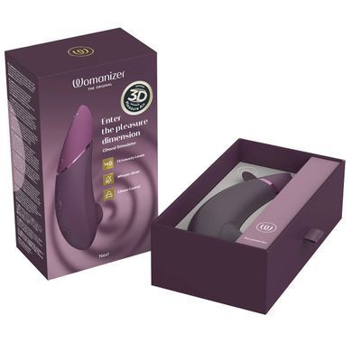 Вакуумний кліторальний стимулятор Womanizer Next Dark Purple SX2303 фото
