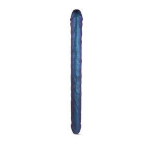 Фалоімітатор подвійний Strap-On-Me DOUBLE DONG REALISTIC DILDO - SNAKY METALLIC COLOR SX1389 фото