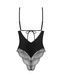 Тедді Obsessive Lobellis teddy, XL/2XL, чорне, ліф з м&rsquo;якою чашкою, відкрита спина, низ-стрінги SX1016 фото 4