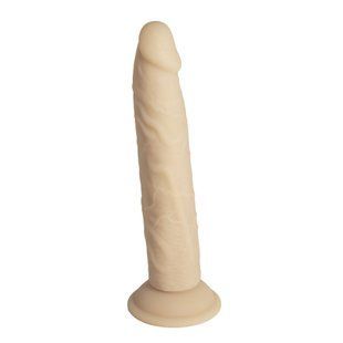 Фалоімітатор Naked Addiction &mdash; 9&Prime; Silicone Dual Density Bendable Dildo Vanilla, віброкуля в подаруно SO8906 фото