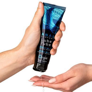 Анальна змазка Orgie Lube Tube Anal Comfort, 100 мл, водна основа, імітація силікону SX1509 фото