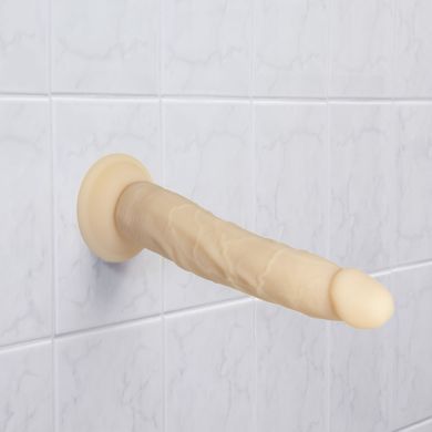 Фалоімітатор Naked Addiction &mdash; 9&Prime; Silicone Dual Density Bendable Dildo Vanilla, віброкуля в подаруно SO8906 фото