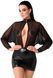 Сукня Noir Handmade F348 Powerwetlook and tulle dress - XXL SX2093 фото 1