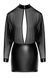 Сукня Noir Handmade F348 Powerwetlook and tulle dress - 4XL SX2095 фото 5