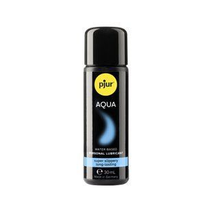 Лубрикант на водній основі pjur Aqua 30 мл, ефект оксамитової шкіри без прилипання PJ10330 фото