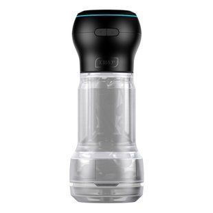 Мастурбатор Kiiroo Feel Pocket Crystal зі всмоктувальною інтерактивною насадкою PowerBlow Combo Set SX2240 фото