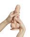 Реалістичний фалоімітатор Strap-On-Me Sliding Skin Realistic Dildo Vanille XL, ефект рухливої шкіри SO6262 фото 2