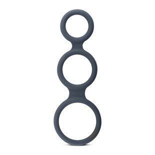 Потрійне ерекційне кільце Boners Triple Ring, діаметр 2,6; 3,3 та 3,8 см SO8846 фото