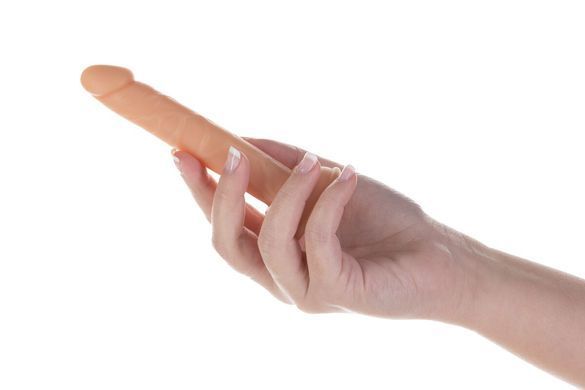 Фалоімітатор ADDICTION Tino 5.25&Prime; Silicone Dildo, присоска, діаметр 1,9 см, віброкуля в подарунок SO7754 фото