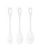Набір йоні намистин Satisfyer Yoni Power 1 White, діаметр 2-2,5-3см, вага 22-46-74гр SO6735 фото 1