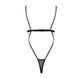 Боді монокіні з відкритими грудьми Passion DIABOLINA BODY XXL/XXXL, black PS25803 фото 4
