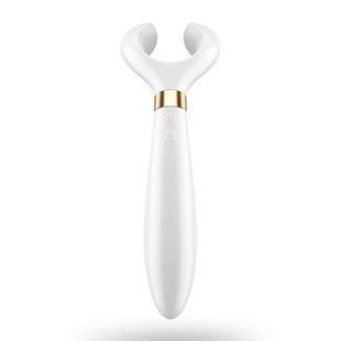 Вібратор для пар Satisfyer Endless Fun White, три мотора, багатофункціональний SO3107 фото