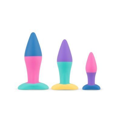 Набір анальних пробок PMV20 Koda &ndash; Butt Plug Set, діаметр 2,9 см, 3,9 см, 5 см SO8897 фото