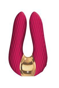 Вібратор для клітора Shunga Aiko Raspberry, гнучкі кінчики SO6900 фото
