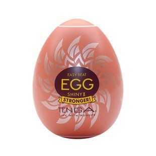 Мастурбатор-яйце Tenga Egg Shiny II, щільний TPE, пробник лубриканту 5 мл SO9799 фото