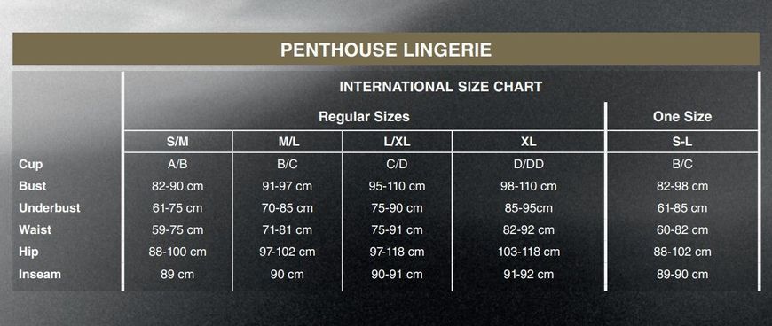 Боді Penthouse Salute Me XL Black, імітація шнурівки на спині та декольте, геометричне плетіння SO6438 фото