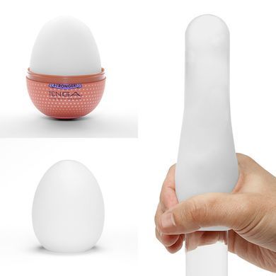 Мастурбатор-яйце Tenga Egg Misty II, щільний TPE, пробник лубриканту 5 мл SO9802 фото