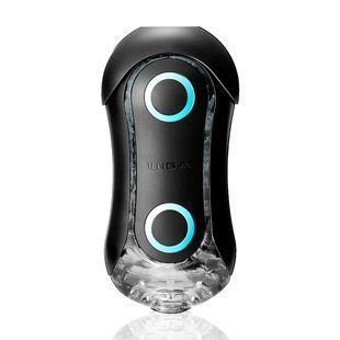 Мастурбатор Tenga Flip Orb Strong &mdash; Blue Rush, з можливістю зміни тиску та стимулювальними кульками SO3322 фото