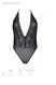 Боді Passion DROSERA BODY black, XXL/XXXL, високі вирізи, верх на зав&rsquo;язках SX0472 фото 5