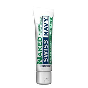 Лубрикант на водній основі Swiss Navy NAKED All Natural 10 мл, для чутливої ​​шкіри SX0581 фото