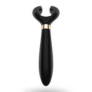 Вібратор для пар Satisfyer Endless Fun Black, 3 незалежні мотори, багатофункціональний SO3108 фото