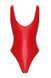 Боді Noir Handmade F352 Red powerwetlook body - M SX1976 фото 7
