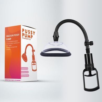 Вакуумна помпа для вульви Pussy Pump Premium Fun розмір S (11 см), механічний насос SO8701 фото
