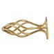 Анальна пробка LOCKINK SEVANDA Hollow Spiral Golden Metal Anal Plug - S size SX0882 фото 4