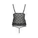 Боді монокіні з відкритими грудьми Passion JUSTINA BODY L/XL, black EL15401 фото 4
