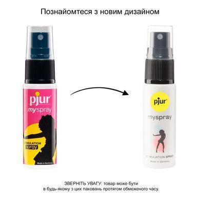 Збуджувальний спрей для жінок pjur My Spray 20 мл з екстрактом алое, ефект поколювання PJ10470 фото