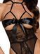 Боді Kissable Sexy Kiss Body Black S/M SX1960 фото 3