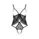 Боді монокіні з відкритими грудьми Passion JUSTINA BODY S/M, black EL15402 фото 3