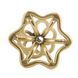 Анальна пробка LOCKINK SEVANDA Hollow Spiral Golden Metal Anal Plug - L size SX0884 фото 6