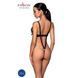 Боді з екошкіри Passion CELINE BODY XXL/XXXL, black, з доступом, відкритий SO6405 фото 2