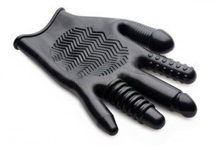 Рукавичка з різними текстурами Master Series Pleasure Poker Textured Glove SX1183 фото