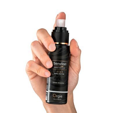 Лосьйон з феромонами для тіла та волосся Orgie &ndash; Sensfeel Seduction Elixir 10 in 1 for Man (100 мл) SX1541 фото