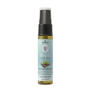 Спрей для мінету Sensuva Deeply Love You Chocolate Mint (29 мл), для глибокого мінету SO3193 фото