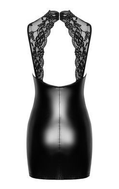 Сукня Noir Handmade F343 Powerwetlook and lace mini skirt - XXL SX2075 фото