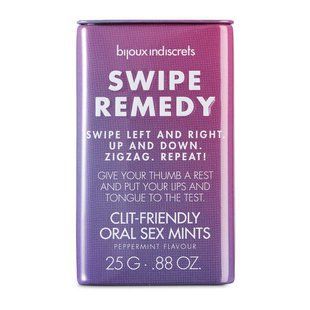 М'ятні цукерки Bijoux Indiscrets Swipe Remedy &ndash; clitherapy oral sex mints без цукру SO5911 фото